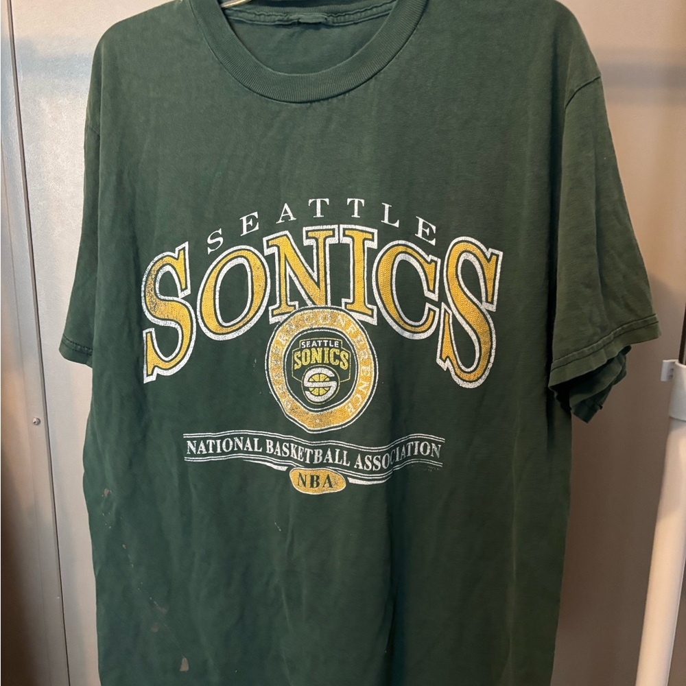 Seattle Sonics Green T-Shirt
